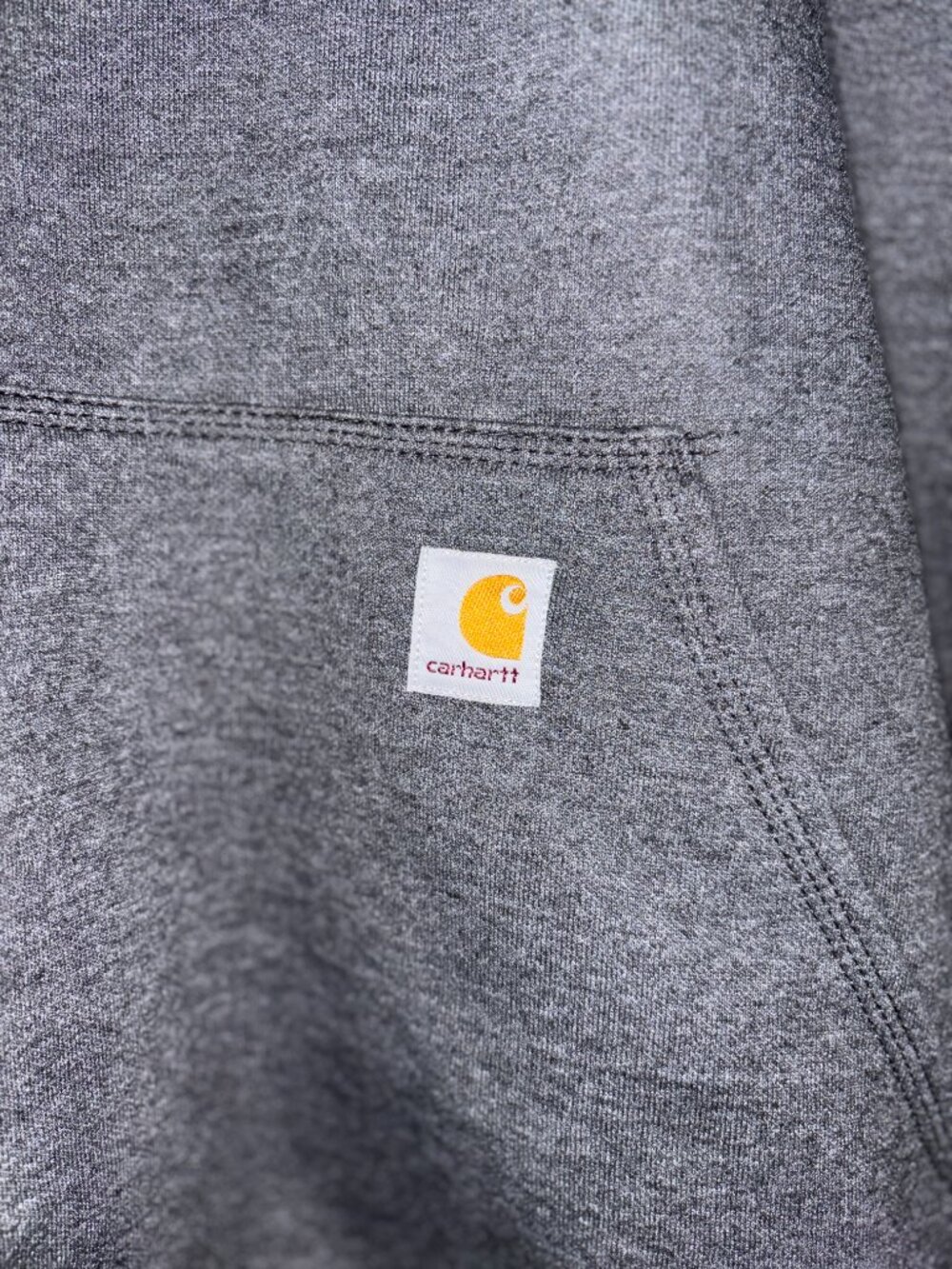 Carhartt John Deere Graphic Hoodie Gray Relax Fit Men's Size Large EUC - Picture 3 of 9